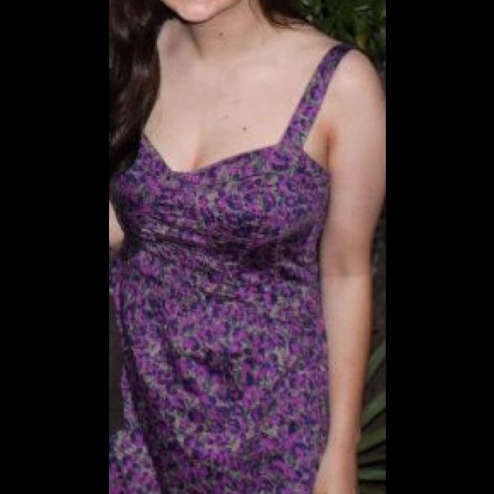 Free People Purple Mini-Dress